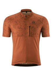 pánsky cyklistický dres GONSO PRESEGNO copper clay