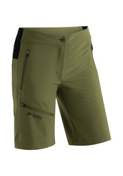 dámske šortky MAIER SPORTS LATIT SHORT VARIO military green