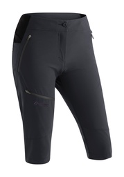dámske šortky MAIER SPORTS LATIT CAPRI VARIO black