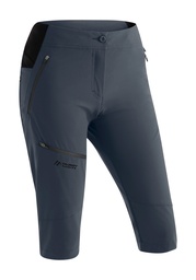 dámske šortky MAIER SPORTS LATIT CAPRI VARIO graphite