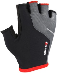 cyklistické rukavice KinetiXx Laron black/anthracite