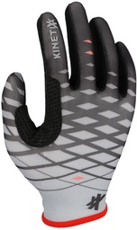 letné rukavice na kolieskové lyže KinetiXx Smali white/black
