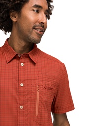 pánska košeľa MAIER SPORTS MATS S/S red check