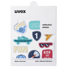 [4190790100] samolepky na prilbu uvex reflexx sticker sets - cool
