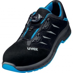 ochranná obuv nízka uvex 2 trend S1 P SRC BOA® Fit System š.11 black blue