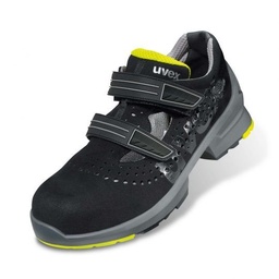 ochranná obuv nízka uvex 1 S1 SRC šírka 11 black yellow