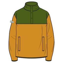 mikina viking Lakeside Man Bamboo brown/navy