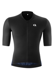 pánsky cyklistický dres GONSO SITIVO TRIKOT M black/navigation navy