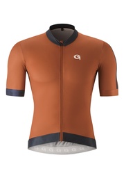 pánsky cyklistický dres GONSO TORNALE copper clay