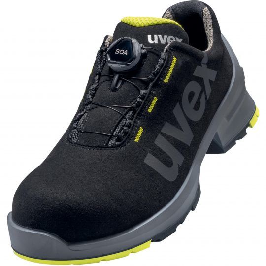ochranná obuv nízka uvex 1 S2 SRC BOA® Fit System š11 black yellow
