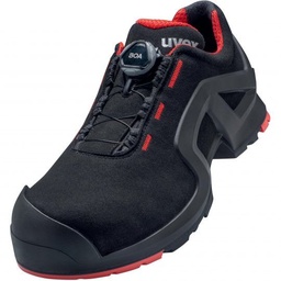 ochranná obuv nízka uvex 1 x-tended BOA S1P SRC š11 black red